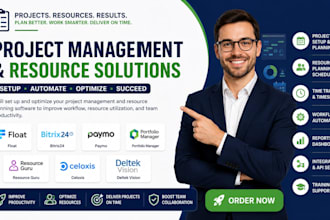 setup float bitrix24 paymo portfolio manager resource guru celoxis deltek vision