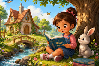 create custom character and digital illustrations