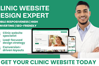 clinic website medical healthcare dental doctor  appointment wordpress website