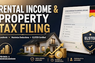 file german tax return for landlords property real estate rental income