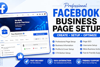 create and optimize a professional facebook business page