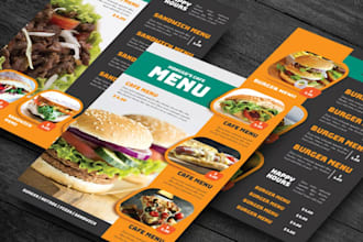 design elegant italian restaurant menu, pizzeria menu, digital menu, price list