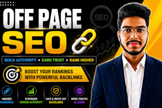 do off page SEO with backlinks, brand mentions, and citation building