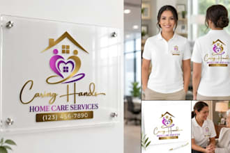 home care logo home care flyer home care brochure home care website