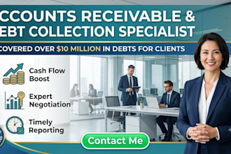 be your professional debt collection and accounts receivable specialist