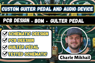 printed circuit board pcb design for audio devices and guitar pedals