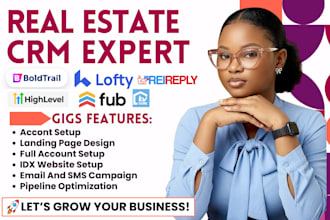 real estate boldtrail crm lofty crm kvcore crm zoho  crm idx website automation