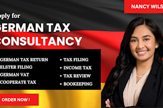 do german tax return, vat, income tax, corporate tax