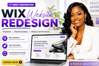 design wix website wix website redesign wix website design wix ecommerce website