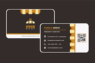 design super profesional business card ready for print