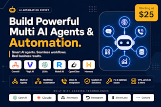 multi ai agent crew ai vapi ai llms retell openclaw hermes fix vps jarvis ai