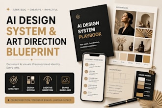 create an ai design system and creative art direction blueprint