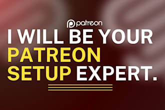do patreon page management, optimization, promotion and setup your patreon page