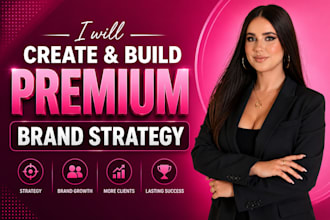 create brand strategy, brand identity and marketing strategy for business growth