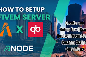 create and setup esx qbcore nopixel fivem server custom scripts car maps
