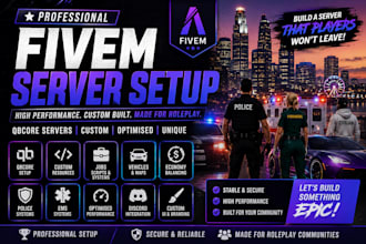 create you the ultimate fivem rp server