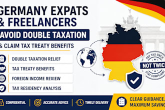 help germany expats, freelancers avoid double taxation and claim tax treaty bene