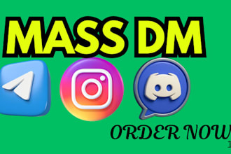 do discord mass dm instagram mass dm telegram mass dm