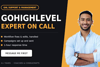 be your gohighlevel expert, gohighlevel virtual assistant, go gigh level VA