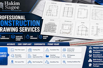 draft construction floor plans framing and foundation drawings
