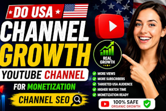 do youtube channel and video promotion to help in monetization process organic