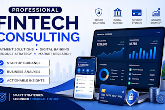 provide expert fintech consulting for startups and businesses