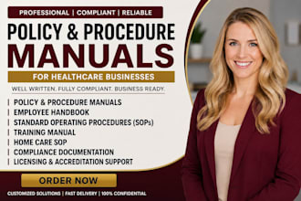 policy and procedure employee handbook policy manual home care, sop