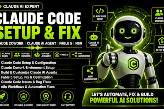 claude code setup  claude cowork claude ai agent fable 5 fix claude code n8n