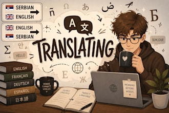 translate english to serbian and vice versa
