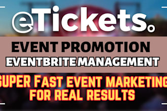promote your eventbrite event to increase registrations and ticket sales