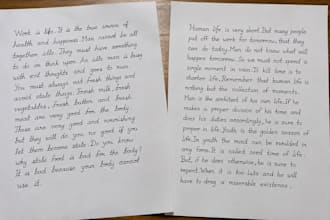 create premium handwritten notes letters and cards