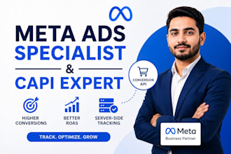 be meta ads specialist, ads manager with advanced conversion tracking