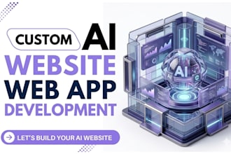 be ai software developer for ai website development, full stack website ai agent