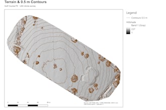 create a professional slope, hillshade, and contour map from your elevation data
