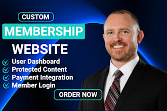 build wordpress membership website, and subscription website
