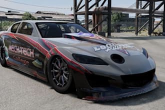 design beamng drag racing cars and high performance tuning mods