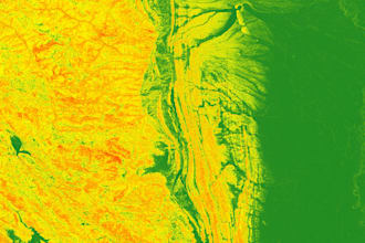 create a wildfire risk and defensible space analysis map from your property data