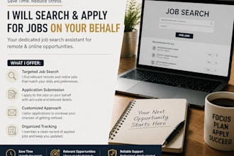 search and apply for jobs or find remote jobs on your behalf
