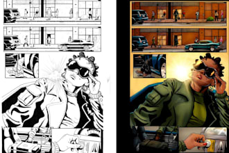 draw manga comic anime manga webtoon manga comic book illustration manga artist