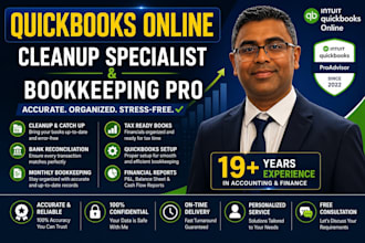 quickbooks online bookkeeping, cleanup, catch up, and setup include tax ready
