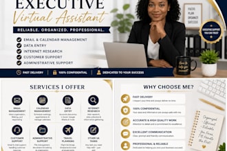 be your executive virtual assistant