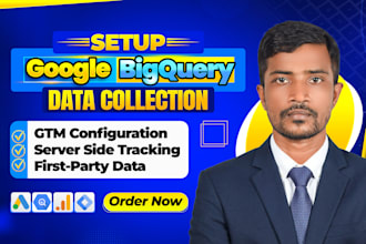 set up google bigquery data collection using GTM and stape server tracking