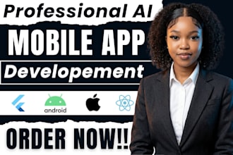 build ai mobile app flutter ai mobile app mvp developer ios android ai app