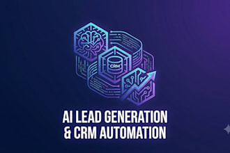 build ai lead generation a crm automation using gohighlevel and zoho cr