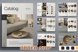 design interior living cabinet outdoor patio furniture brochure, product catalog