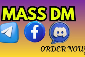do telegram mass dm facebook mass dm whatsapp mass dm
