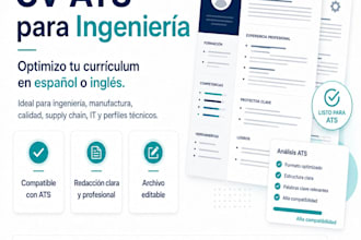 optimize your spanish or english engineering resume for ats