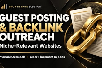research guest post opportunities and do manual outreach