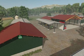 build custom farming simulator fs19 fs22 fs25 maps mods with field building road