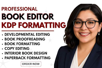 proofread and edit your fiction and nonfiction book